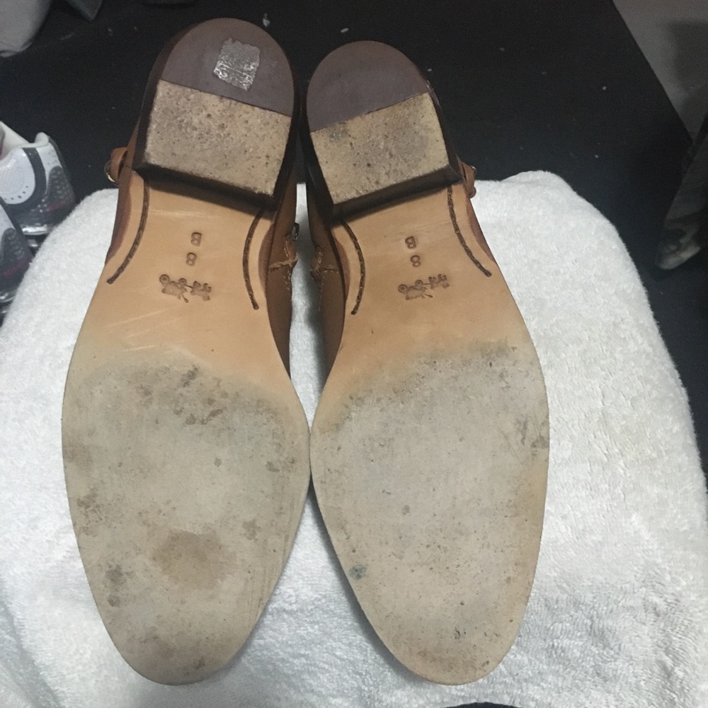 Coach Corine Buttery Soft Mill Leather Booties 8 - Picture 6 of 8
